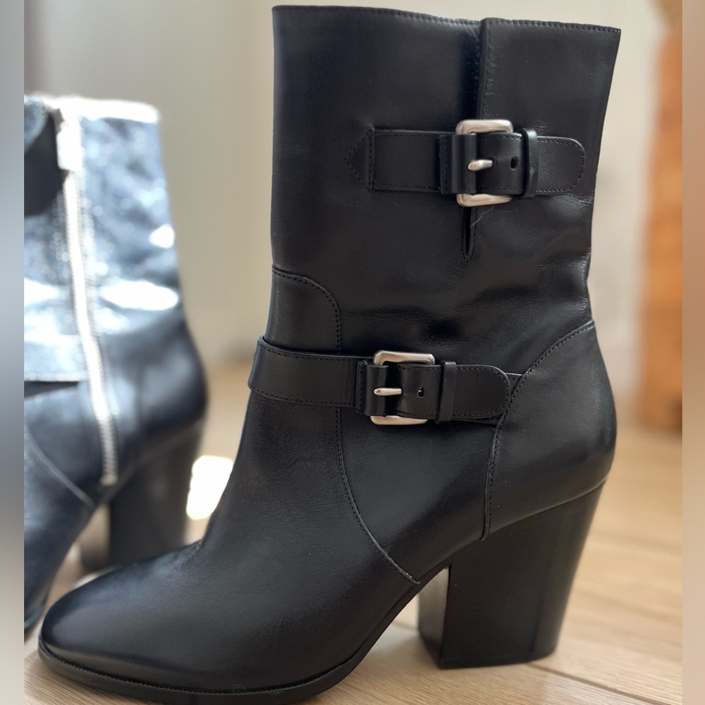 Brand New Michael Kors W 8.5 Black Boots